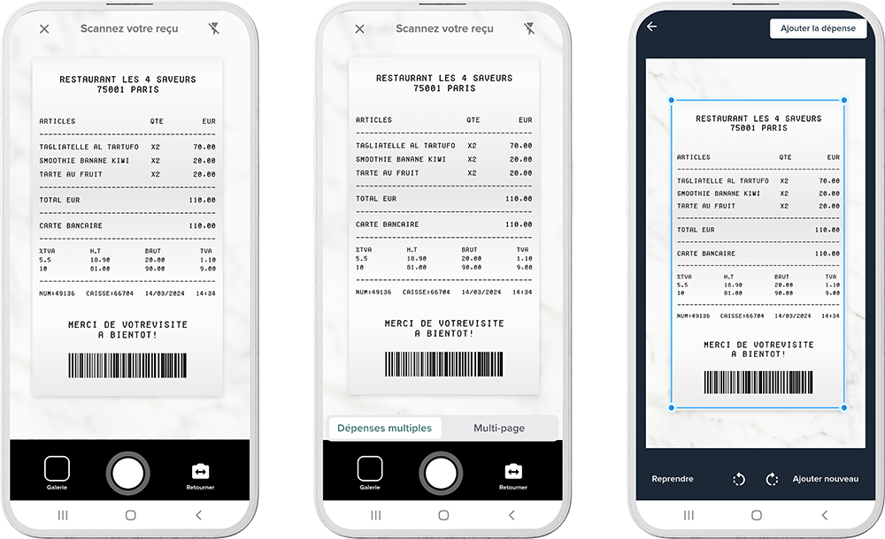 mobile receipt capture