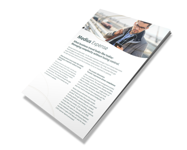 What business travel looks like today: Managing complexity without losing control - brochure cover