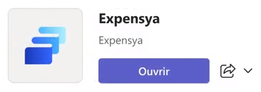 Expensya pour Microsoft Teams